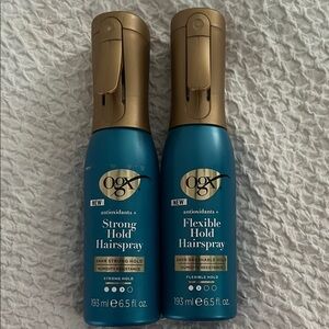 NWT OGX Strong and Flexible Hold Hairsprays